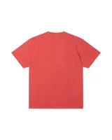 Remera de manga corta Obey, confeccionada en algodón con teñido de pigmento en color negro. Presenta cuello redondo elástico y logo bordado en el pecho.