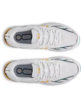 Championes Under Armour modelo Apparition Tech, diseño retro inspirado en el running con parte superior de malla transpirable y superposiciones de cuero sintético. Cuenta con amortiguación reactiva UA HOVR, detalles reflectantes y suela de goma completa.