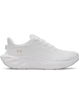 Championes de running Under Armour modelo W Ascend, color blanco, con malla transpirable y entresuela Charged Cushioning para mayor amortiguación.