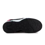 Championes de caña alta Diadora Pro L modelo Woman Athena Mid S3l Fo Sr Esd, de color gris oscuro y negro con detalles en fucsia y suela blanca.