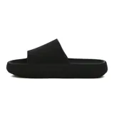 Chanclas Diadora Splash II color negro con diseño de suela ancha y textura en relieve.