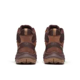 Bota de senderismo Merrell modelo Speed Strike 2 LTR, de caña media, confeccionada en cuero de plena flor y ante impermeable. Presenta diseño deportivo con cuello acolchado, cordones reforzados, entresuela de espuma EVA para mayor estabilidad y suela de goma adherente con tracción duradera.