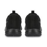Championes Puma Resolve Modern color negro, con logo plateado en el lateral.
