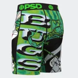 Calzoncillos bóxer de la marca PSD con estampado de Bugs Bunny, cintura elástica con logo de la marca en color verde.