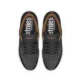 Championes Etnies Marana, color negro, con capellada de gamuza y logo de la marca en el lateral.