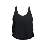 Musculosa deportiva Under Armour Motion Loose, color negro, de corte holgado y espalda racerback.