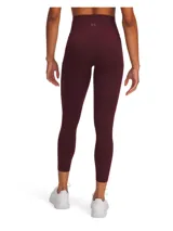 Calza deportiva de tiro alto en color bordó, confeccionada en tejido de punto elástico de alto rendimiento. Cuenta con bolsillos laterales y diseño ergonómico para mayor sujeción y comodidad durante el entrenamiento.