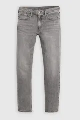 Jeans Levi's 502 Regular Taper de corte regular con pierna cónica y tiro medio, en tono gris oscuro con efecto lavado.