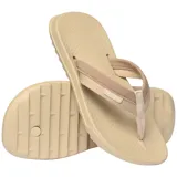 Ojotas Havaianas Track Plus, color azul con tiras grises.