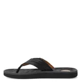 Sandalias tipo ojota para hombre, con diseño ergonómico y plantilla anatómica. Presentan tiras anchas de material sintético con textura y detalle de logo circular en el lateral.