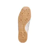 Championes Adidas SL 72 OG W, color blanco con detalles en rosa pastel y suela de goma color caramelo.