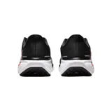 Championes de running Nike Air Zoom Pegasus 41, color negro con detalles en naranja y suela blanca.