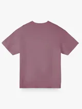 Camiseta de manga corta con corte relaxed, confeccionada en algodón, con cuello redondo y diseño minimalista.