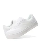 Championes urbanos Miss Carol modelo Delfi, color beige con suela blanca.