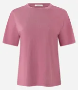 Remera de algodón con efecto desteñido, cuello redondo y mangas cortas, de la marca Marfinno.