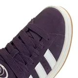 Championes Adidas Campus 00S W color violeta con las tres tiras blancas características de la marca.
