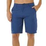Bermuda de playa Rip Curl Boardwalk Classic Surf Cargo, color azul.