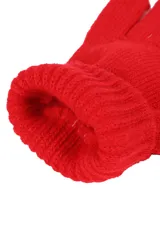 Guantes negros de poliéster con touch screen.