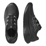 Championes Salomon modelo Aero Blaze 3 Grvl, color negro con detalles reflectantes, diseñados para running todoterreno con amortiguación optiFOAM².