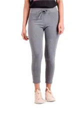 Pantalon deportivo Topper para mujer en color gris, con cintura elastizada y cordón ajustable.
