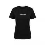 Remera Santa Cruz modelo Classic de mujer, color negro con estampa del logo en el pecho.