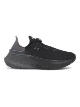 Championes Under Armour Slipspeed Mega Fade, color negro, con sistema de ajuste BOA, entresuela gruesa y talón convertible para mayor versatilidad.