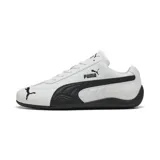 Championes Puma Speedcat LTH, color blanco con detalles en negro.