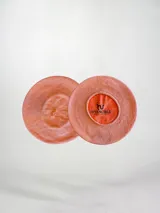 Set de boinas de hilo de algodón en colores azul, celeste, blanco, beige, amarillo, marrón, verde, salmón y rosa.