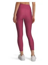 Calza deportiva de tiro alto con tecnología HeatGear, confeccionada en tejido elástico de secado rápido. Presenta diseño ajustado con costuras ergonómicas, cintura antideslizante y bolsillo lateral integrado.