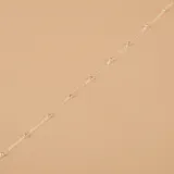 Pulsera de plata 925 con cadena fina y pequeñas bolitas espaciadas.