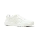 Championes Hi-Tec Gala color blanco y beige con detalles en plateado.