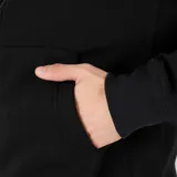 Campera con capucha Nike modelo Sportswear Club Fleece, color azul marino, con cierre frontal completo, bolsillos tipo canguro y logo de la marca bordado en el pecho.