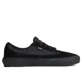 Championes Vans modelo Skate Curren Caples, color negro, con capellada de gamuza y lona, suela de goma y cordones negros.