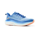 Championes deportivos American Sport Blake para hombre, color azul con detalles en blanco y naranja.