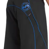 Short de baño negro Billabong Fluid 2K Pro, diseñado para rendimiento en surf y natación, con cordón ajustable en la cintura.