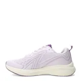 Championes deportivos Topper modelo Hera, color lila con detalles en violeta. Presentan una capellada de malla transpirable con diseño geométrico y suela de goma con amortiguación.