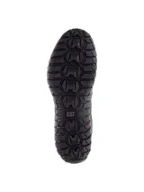 Championes Cat modelo Instruct, color negro, confeccionados en gamuza con forro de malla de nylon transpirable. Presentan suela de goma duradera para mayor tracción y plantilla Ease para mayor confort.