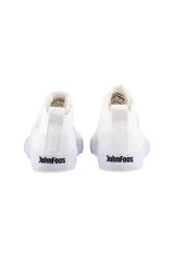 Championes John Foos de media bota 164 de lona, color negro con cordones y suela en tono beige.