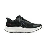 Championes deportivos Skechers modelo Go Run Consistent 2.0 Lockhart, color negro con detalles en violeta y blanco. Presentan tecnología Slip-ins para calce fácil, parte superior de tejido de punto, amortiguación Ultra Light en la mediasuela y plantilla Air-Cooled Memory Foam.
