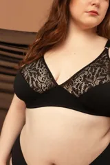 Kit de dos soutiens de algodón sin aro, modelo Luna.