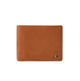 Billetera Rip Curl de cuero de canguro, diseño compacto y funcional con sistema 2 en 1 que incluye una billetera interna extraíble, múltiples ranuras para tarjetas, ventana transparente para identificación y protección RFID.