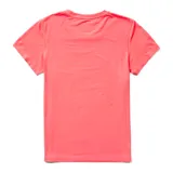 Remera técnica de manga corta Merrell, confeccionada en tejido elástico con tecnología Drirelease para control de humedad y protección solar UPF30+. Presenta cuello redondo y costuras planas para mayor comodidad.