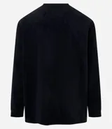 Pantalón de pijama masculino de plush negro con estampado de cuadros blancos, corte recto y cintura con cordón ajustable.