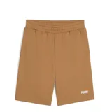 Short deportivo Puma de corte estándar, confeccionado en tejido de algodón, con cintura elástica y logo de la marca estampado en la parte inferior.