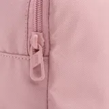 Bandolera Puma Phase Portable color rosado, con cierre principal, correa ajustable para el hombro, asa superior y el logo de la marca estampado en blanco en el frente.