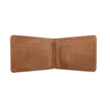 Billetera O'Neill modelo OMS1BI01 de color negro, con diseño clásico plegable y el logo de la marca grabado en la esquina inferior derecha.