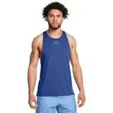 Musculosa deportiva Under Armour de hombre, modelo Vanish Energy, en color azul. Confeccionada con tecnología UA RUSH y tejido elástico, cuenta con diseño transpirable y de secado rápido, ideal para entrenamientos de alta intensidad.