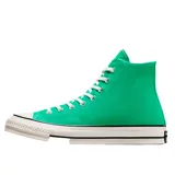 Championes Converse Chuck 70 Hi Apex, color verde.