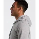 Buzo hoodie con cierre completo, confeccionado en felpa suave, color gris. Incluye logo Sticker Pete en el pecho.