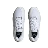 Championes Adidas Gamecourt 2.0 para hombre, color blanco. Capellada de malla ligera y talón acolchado. Entresuela de EVA y suela exterior Adiwear para tracción y durabilidad en pistas duras.